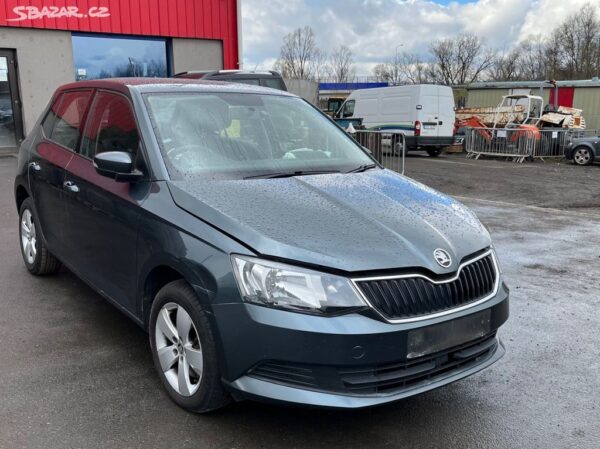 122. ŠKODA FABIA III. 1.2 TSI 81KW CJZD: NA NAHRADNÍ DÍLY